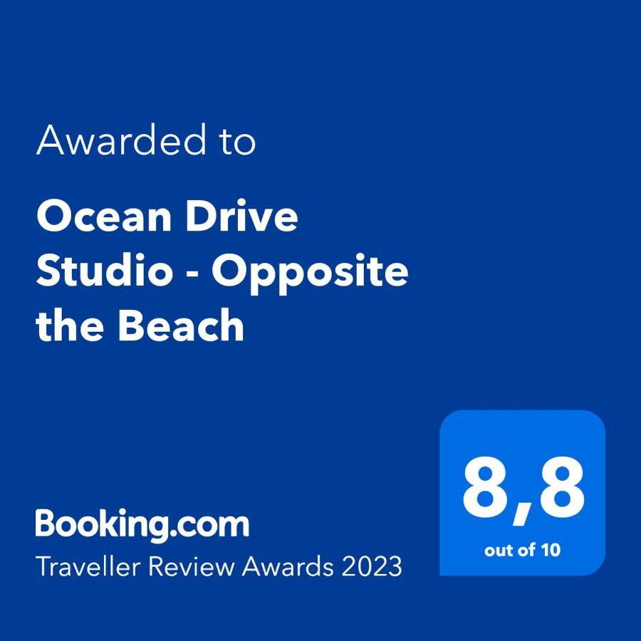 Ocean Drive Studio - Opposite The Beach Гранд-Бэй Экстерьер фото